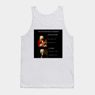 Two Great Baroque Composers Tank Top